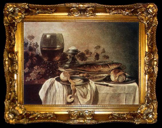 framed  CLAESZ, Pieter Breakfast-piece, ta009-2